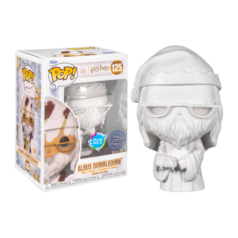 Figurine Albus Dumbledore Holiday Diy / Harry Potter / Funko Pop Movies 125  / Exclusive Special Edition