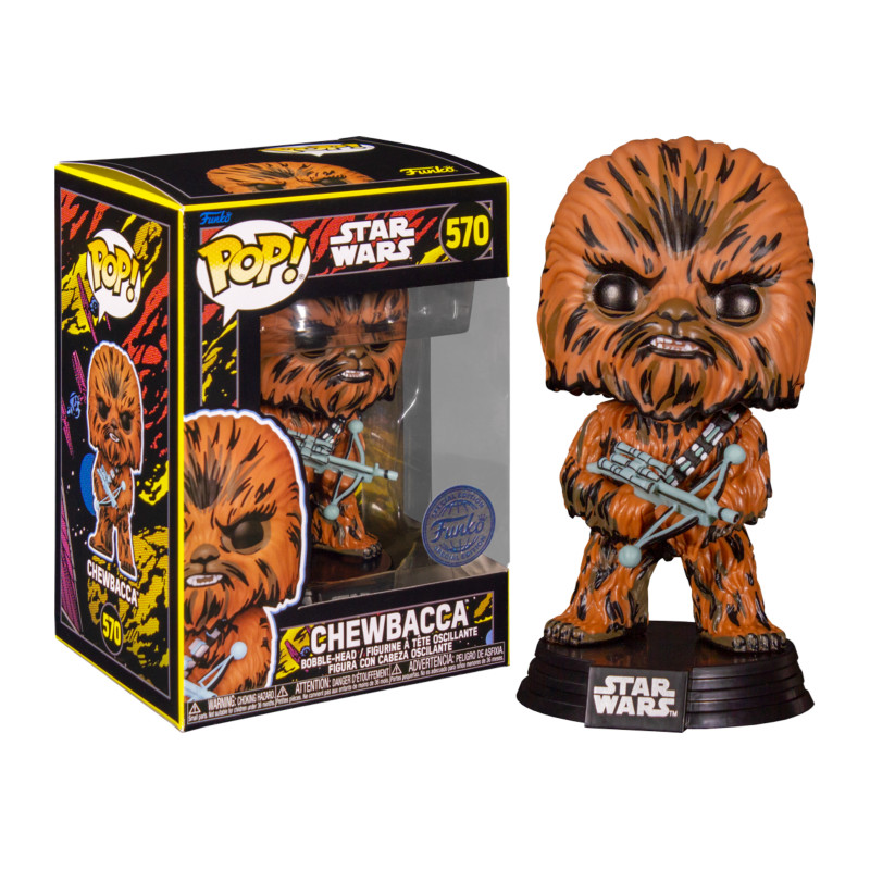 CHEWBACCA RETRO SERIES / STAR WARS / FIGURINE FUNKO POP / EXCLUSIVE SPECIAL EDITION