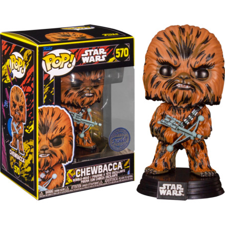 CHEWBACCA RETRO SERIES / STAR WARS / FIGURINE FUNKO POP / EXCLUSIVE SPECIAL EDITION