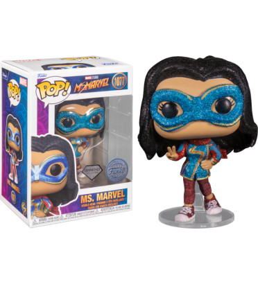 MS MARVEL / MS MARVEL / FIGURINE FUNKO POP / EXCLUSIVE SPECIAL EDITION / DIAMOND