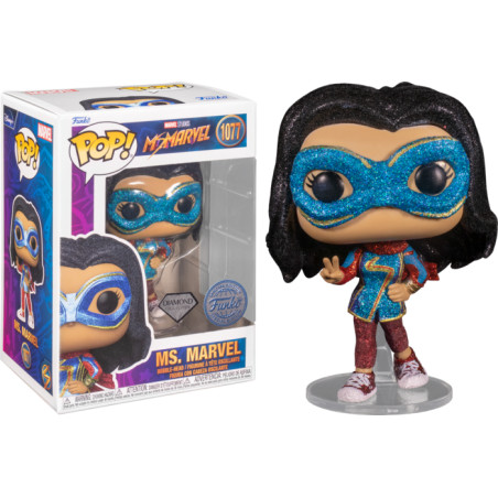 MS MARVEL / MS MARVEL / FIGURINE FUNKO POP / EXCLUSIVE SPECIAL EDITION / DIAMOND