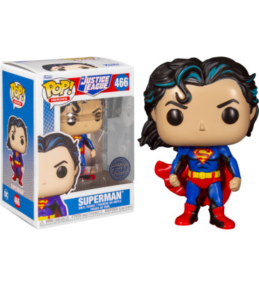 SUPERMAN POING FERME / JUSTICE LEAGUE / FIGURINE FUNKO POP / EXCLUSIVE SPECIAL EDITION