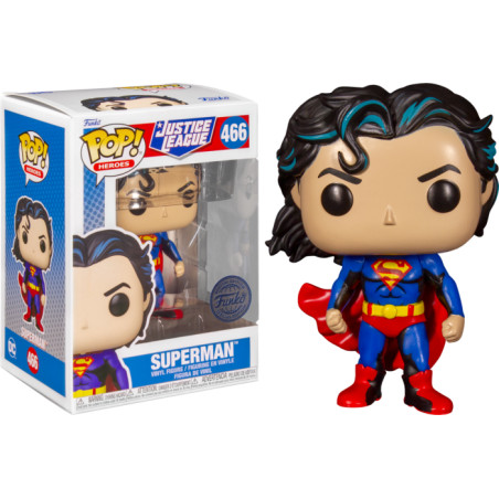 SUPERMAN POING FERME / JUSTICE LEAGUE / FIGURINE FUNKO POP / EXCLUSIVE SPECIAL EDITION