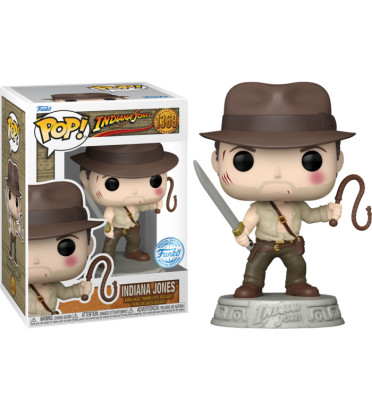 INDIANA JONES IN ACTION / INDIANA JONES / FIGURINE FUNKO POP / EXCLUSIVE SPECIAL EDITION