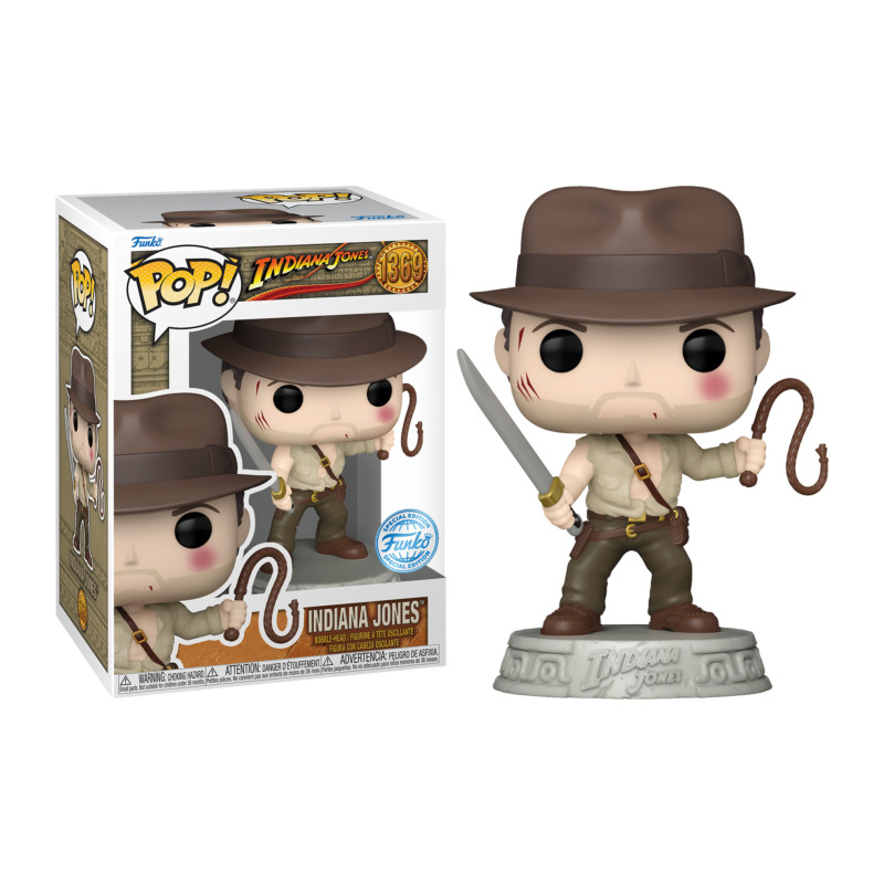 INDIANA JONES IN ACTION / INDIANA JONES / FIGURINE FUNKO POP / EXCLUSIVE SPECIAL EDITION