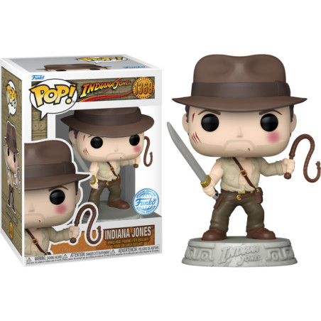 INDIANA JONES IN ACTION / INDIANA JONES / FIGURINE FUNKO POP / EXCLUSIVE SPECIAL EDITION