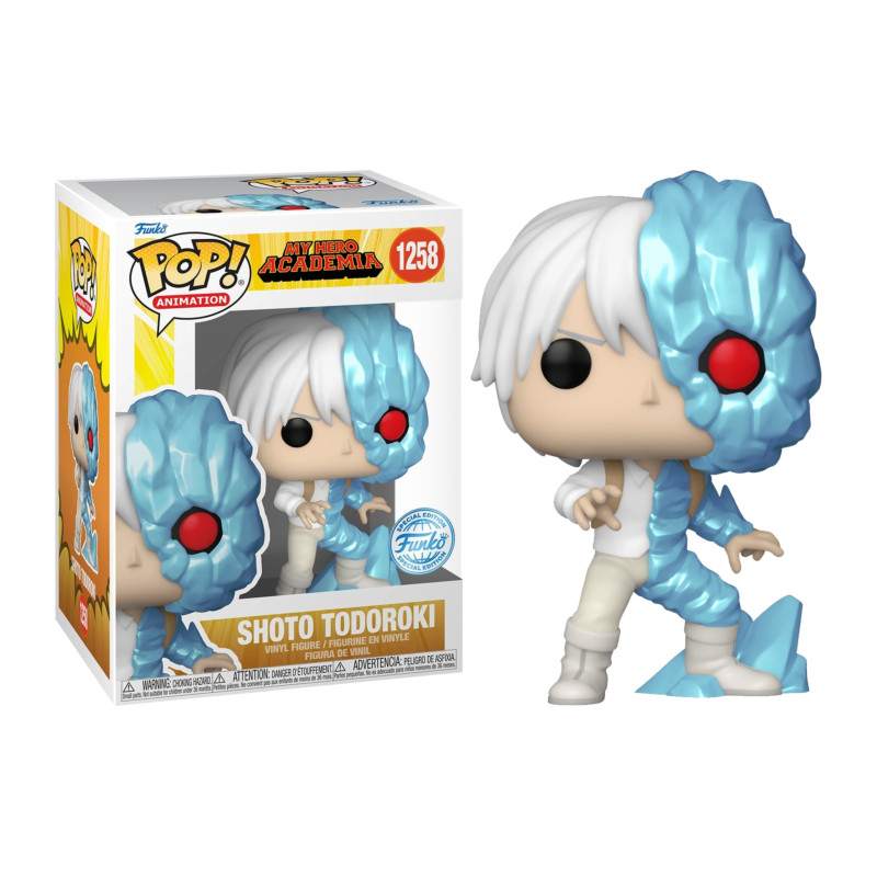 ICE TODOROKI / MY HERO ACADEMIA / FIGURINE FUNKO POP / EXCLUSIVE SPECIAL EDITION