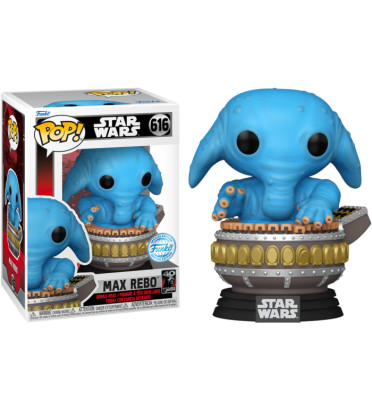 MAX REBO / STAR WARS RETURN OF THE JEDI / FIGURINE FUNKO POP / EXCLUSIVE SPECIAL EDITION