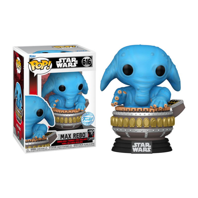 MAX REBO / STAR WARS RETURN OF THE JEDI / FIGURINE FUNKO POP / EXCLUSIVE SPECIAL EDITION