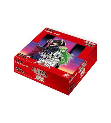 DISPLAY 20 BOOSTERS UNION ARENA CODE GEASS LELOUCH OF THE REBELLION / CARTE JAPONAIS