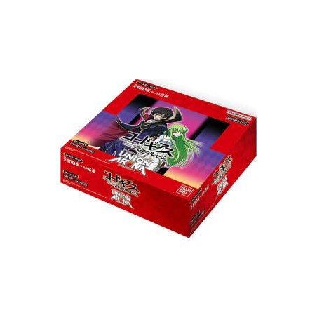 DISPLAY 20 BOOSTERS UNION ARENA CODE GEASS LELOUCH OF THE REBELLION / CARTE JAPONAIS
