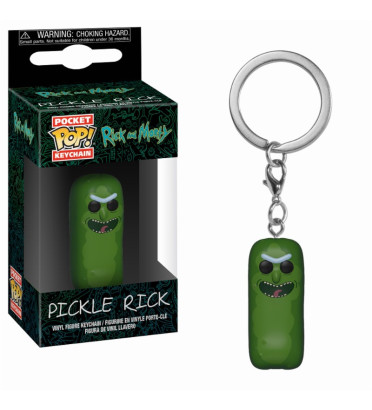 PICKLE RICK / RICK ET MORTY / FUNKO POCKET POP PICKLE RICK / RICK ET MORTY / FUNKO POCKET POP