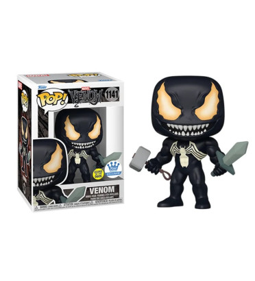 VENOM WITH MJOLNIR / VENOM / FIGURINE FUNKO POP / EXCLUSIVE FUNKO SHOP VENOM WITH MJOLNIR / VENOM / FIGURINE FUNKO POP / EXCLUSIVE FUNKO SHOP