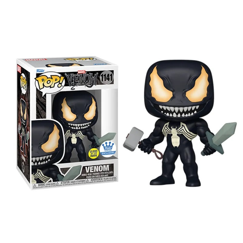 VENOM WITH MJOLNIR / VENOM / FIGURINE FUNKO POP / EXCLUSIVE FUNKO SHOP