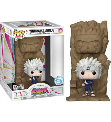 TOBIRAMA SENJU HOKAGE ROCK DIORAMA / BORUTO / FIGURINE FUNKO POP / EXCLUSIVE SPECIAL EDITION