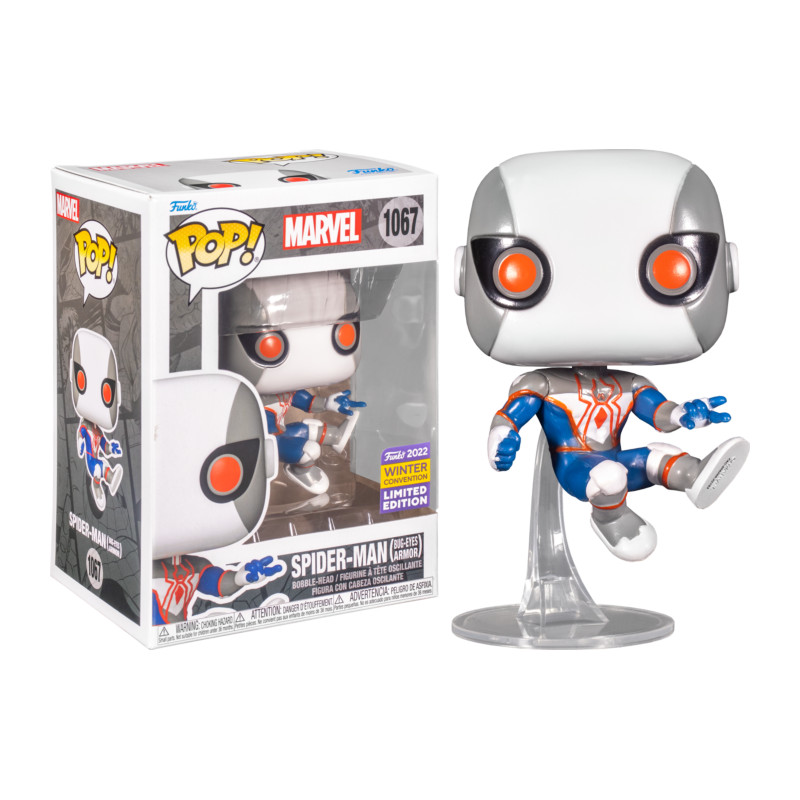 SPIDER-MAN BUG EYES ARMOR / MARVEL / FIGURINE FUNKO POP / EXCLUSIVE WINTER CONVENTION 2022