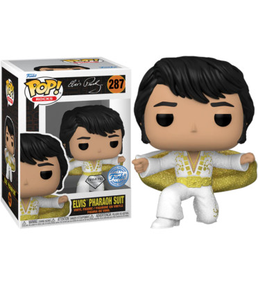 ELVIS PHARAOH SUIT / ELVIS PRESLEY / FIGURINE FUNKO POP / EXCLUSIVE SPECIAL EDITION / DIAMOND