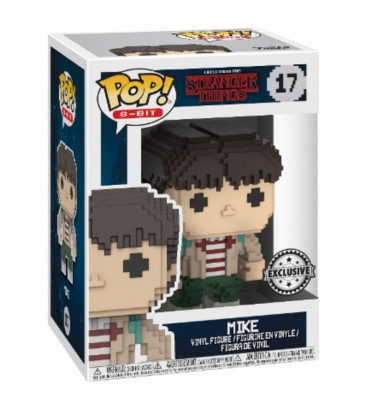 MIKE 8 BIT / STRANGER THINGS / FIGURINE FUNKO POP / EXCLUSIVE MIKE 8 BIT / STRANGER THINGS / FIGURINE FUNKO POP / EXCLUSIVE