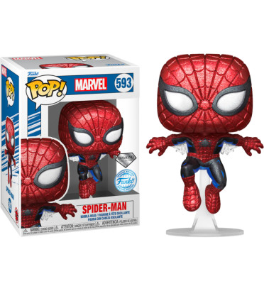 SPIDER-MAN FIRST APPEARANCE / MARVEL / FIGURINE FUNKO POP / EXCLUSIVE SPECIAL EDITION / DIAMOND