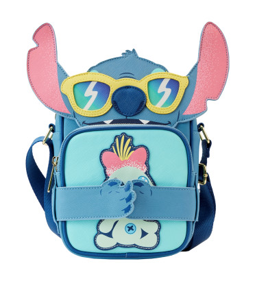 CROSSBUDDY BAG STITCH JOUR DE PLACE / LILO ET STITCH / LOUNGEFLY CROSSBUDDY BAG STITCH JOUR DE PLACE / LILO ET STITCH / LOUNGEFLY