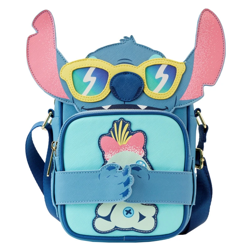 CROSSBUDDY BAG STITCH JOUR DE PLACE / LILO ET STITCH / LOUNGEFLY CROSSBUDDY BAG STITCH JOUR DE PLACE / LILO ET STITCH / LOUNGEFLY
