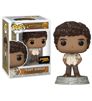 TEDDY KUMAR / INDIANA JONES / FIGURINE FUNKO POP