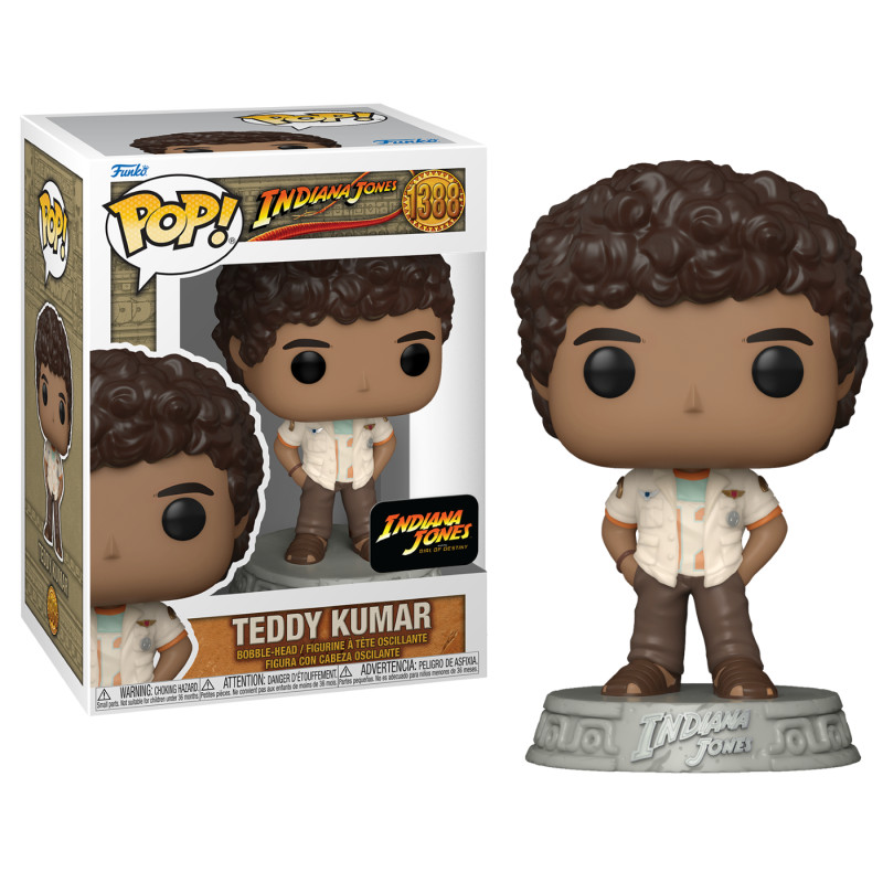 TEDDY KUMAR / INDIANA JONES / FIGURINE FUNKO POP