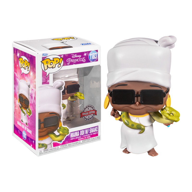 MAMA ODI WITH SNAKE / LA PRINCESSE ET LA GRENOUILLE / FIGURINE FUNKO POP / EXCLUSIVE SPECIAL EDITION