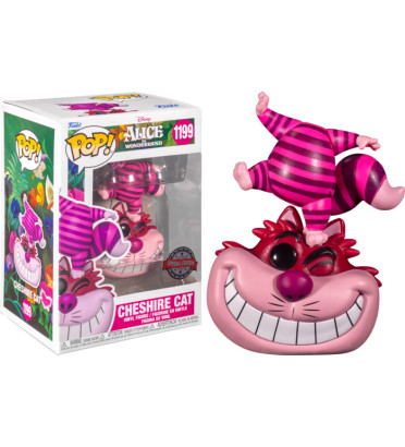 CHESHIRE CAT STANDING ON HEAD / ALICE AU PAYS DES MERVEILLES / FIGURINE FUNKO POP / EXCLUSIVE SPECIAL EDITION