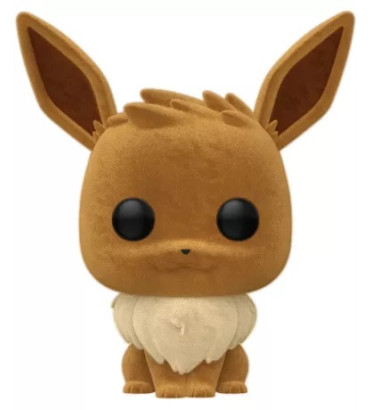 EEVEE / POKEMON / FIGURINE FUNKO POP / FLOCKED