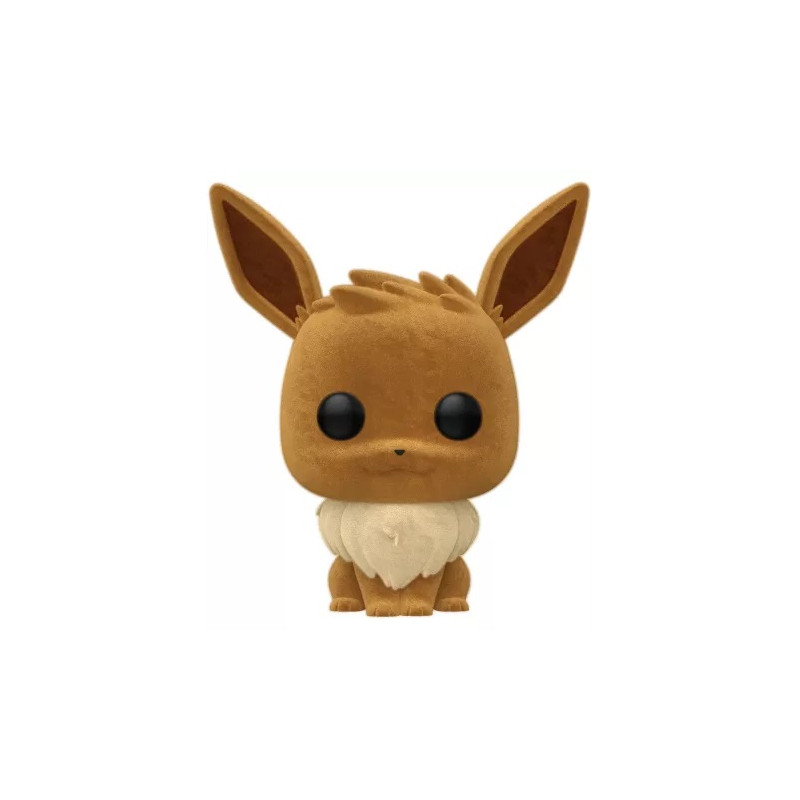 EEVEE / POKEMON / FIGURINE FUNKO POP / FLOCKED