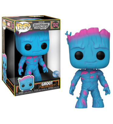 GROOT BLACKLIGHT SUPER OVERSIZED / BLACKLIGHT / FIGURINE FUNKO POP / EXCLUSIVE SPECIAL EDITION