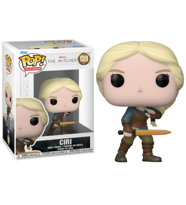 CIRI AVEC EPEE / THE WITCHER NETFLIX / FIGURINE FUNKO POP