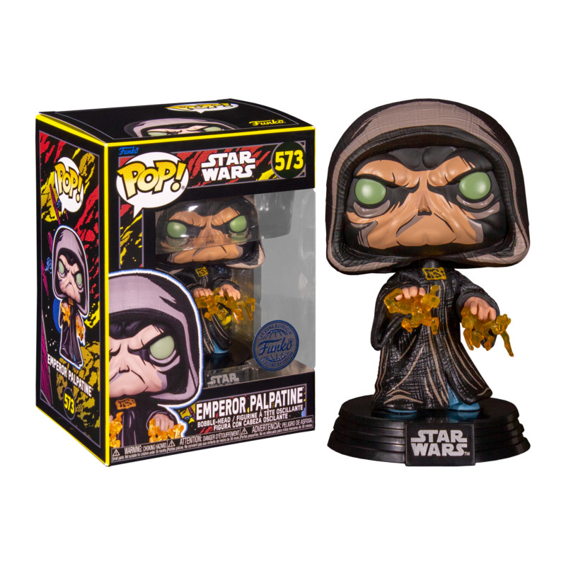 EMPEROR PALPATINE RETRO SERIES / STAR WARS / FIGURINE FUNKO POP / EXCLUSIVE SPECIAL EDITION