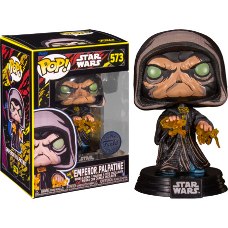 EMPEROR PALPATINE RETRO SERIES / STAR WARS / FIGURINE FUNKO POP / EXCLUSIVE SPECIAL EDITION