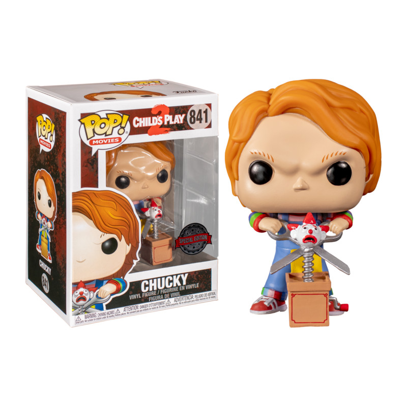 CHUCKY WITH BUDDY / CHILDS PLAY 2 / FIGURINE FUNKO POP / EXCLUSIVE SPECIAL EDITION