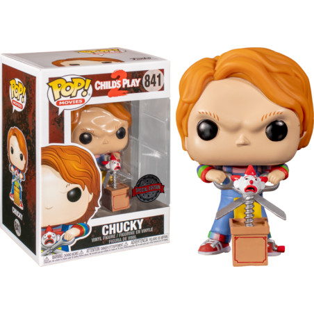 CHUCKY WITH BUDDY / CHILDS PLAY 2 / FIGURINE FUNKO POP / EXCLUSIVE SPECIAL EDITION