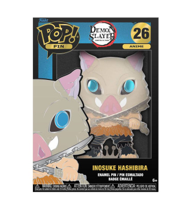 INOSUKE HASHIBIRA / DEMON SLAYER / FUNKO POP PIN INOSUKE HASHIBIRA / DEMON SLAYER / FUNKO POP PIN