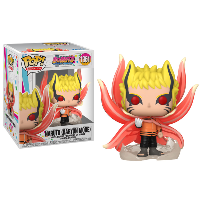 NARUTO BARYON MODE OVERSIZED / BORUTO / FIGURINE FUNKO POP