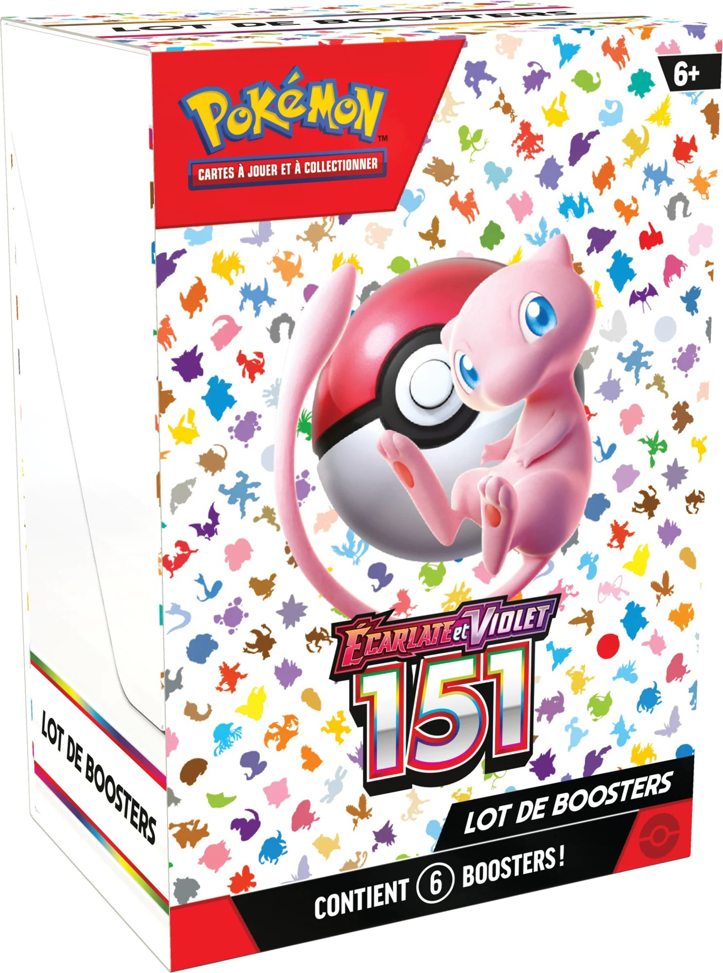 Lot de 6 Boosters Ecarlarte Et Violet 151 EV 3.5 / Pokemon JCC