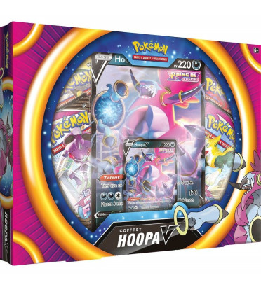 COFFRET POKEMON HOOPA V / CARTE POKEMON VF COFFRET POKEMON HOOPA V / CARTE POKEMON VF