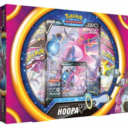 COFFRET POKEMON HOOPA V / CARTE POKEMON VF