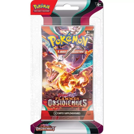 BOOSTER ECARLATE ET VIOLET EV03 FLAMMES OBSIDIENNES / CARTE POKEMON VF