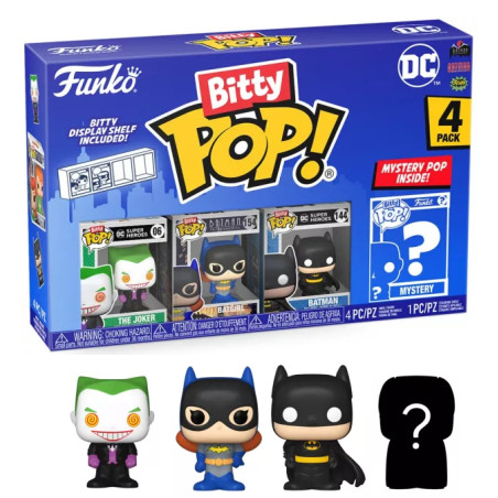 4-PACK LE JOKER / DC HEROES / FUNKO BITTY POP