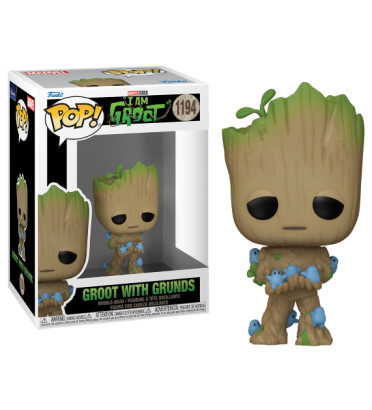 GROOT WITH GRUNDS / I AM GROOT / FIGURINE FUNKO POP