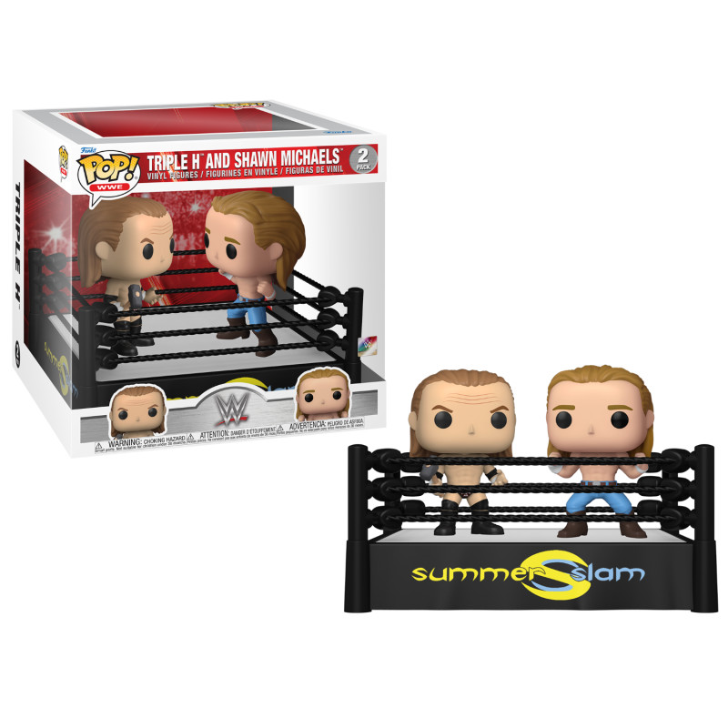 TRIPLE H AND SHAWN MICHAELS / WWE / FIGURINE FUNKO POP