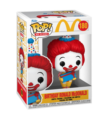 BIRTHDAY RONALD MCDONALD / MCDONALD / FIGURINE FUNKO POP