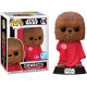 CHEWBACCA LIFE DAY / STAR WARS / FIGURINE FUNKO POP / EXCLUSIVE SPECIAL EDITION / FLOCKED