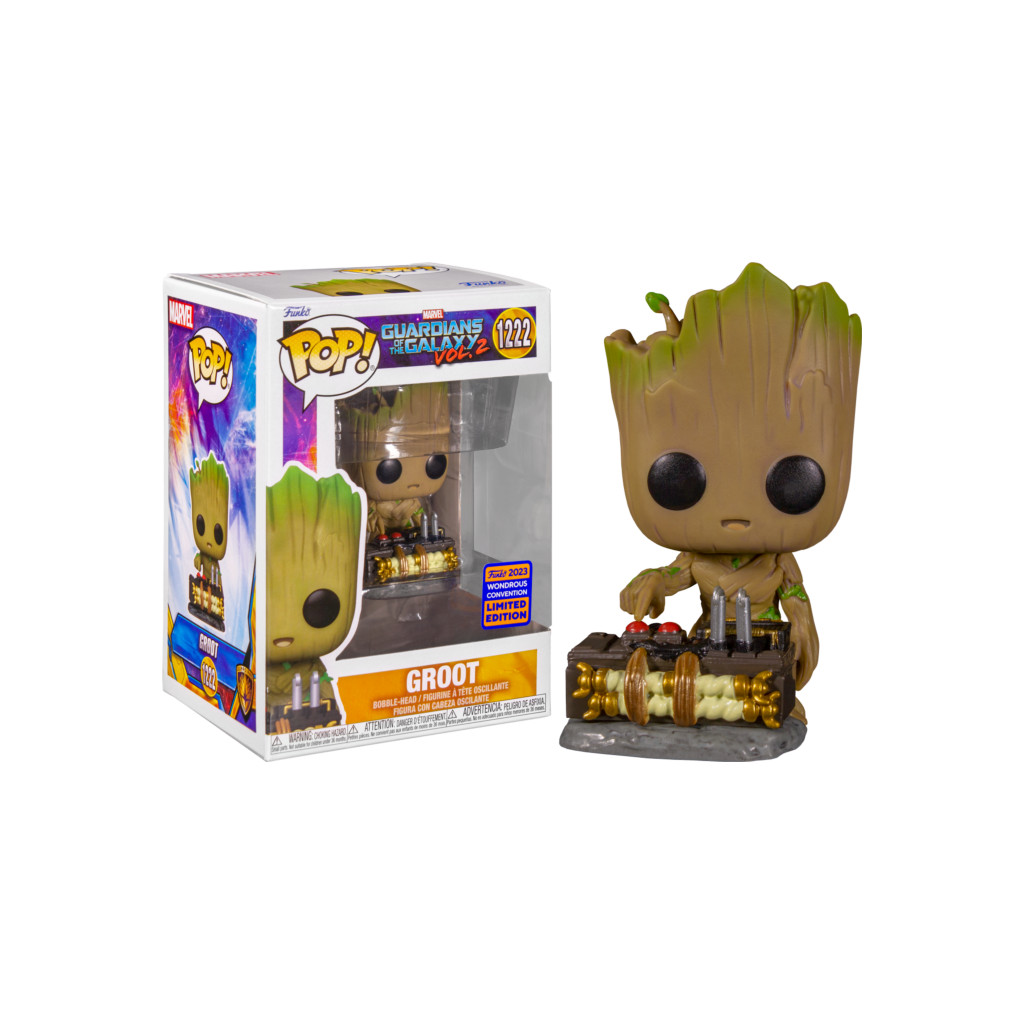 LES GARDIENS DE LA GALAXIE: GROOT FABRIKATIONS - peluche 15 cm, funko,  fk5196