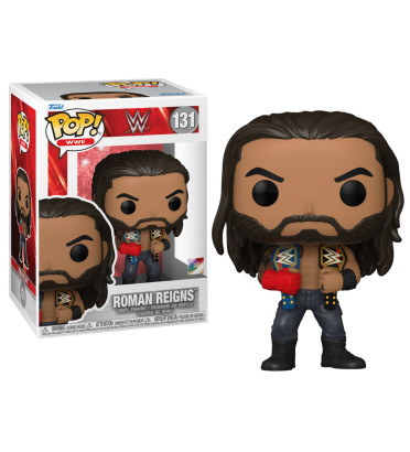 ROMAN REIGNS AVEC CEINTURE / WWE / FIGURINE FUNKO POP